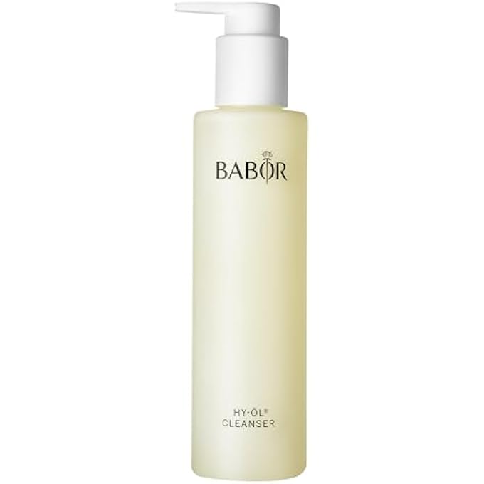 Babor HY-OIL CLEANSER FOR EVERY SKIN TYPE, SKINCARE OIL FOR DAILY FACIAL CLEANSING, MAKE-UP REMOVER, VEGAN FORMULA WITH VITAMIN E, 1 X 200 ML - Image 1